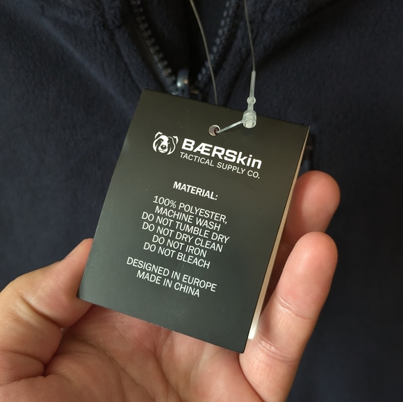 NWT Baerskin Tactical Supply Co Jacket Baer Skin 4 Navy - Picture 2 of 7